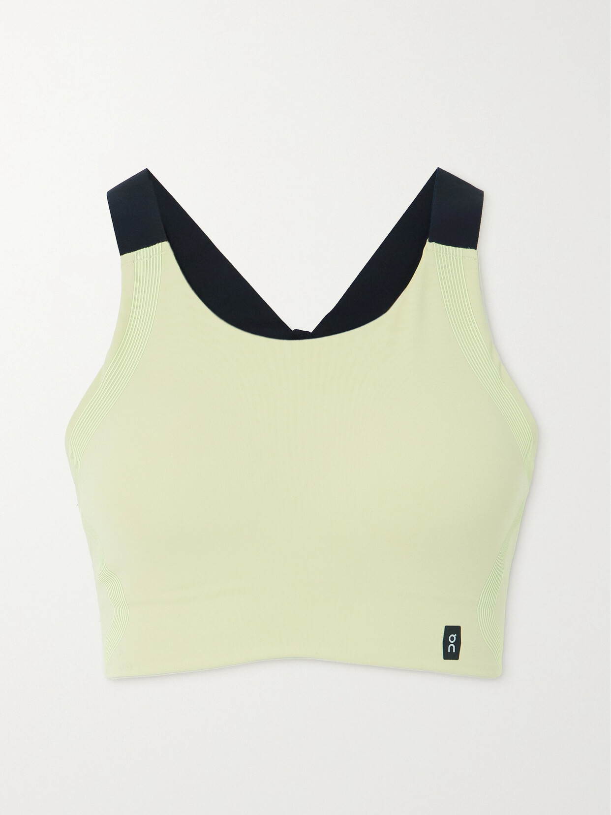 On Performance Sports Bra In Yellow