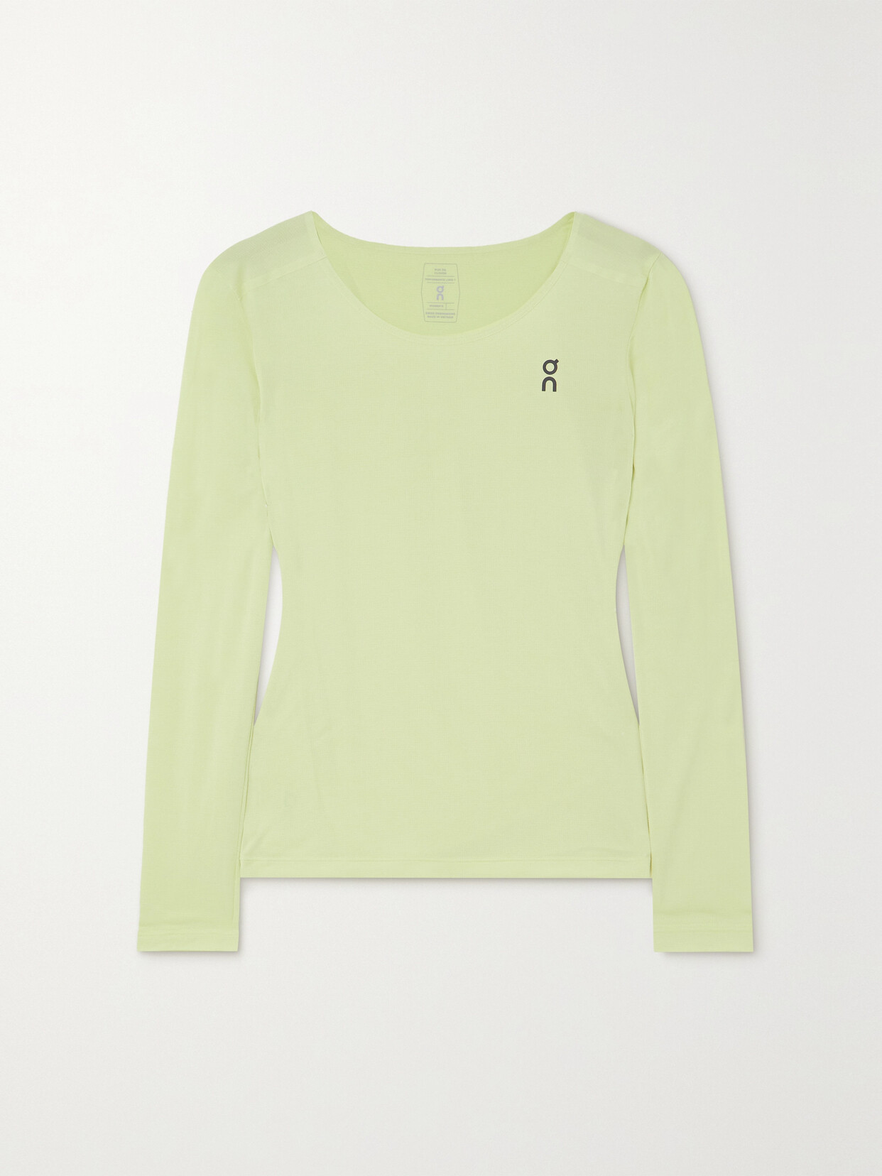 ON - Performance Recycled-jersey Top - Yellow