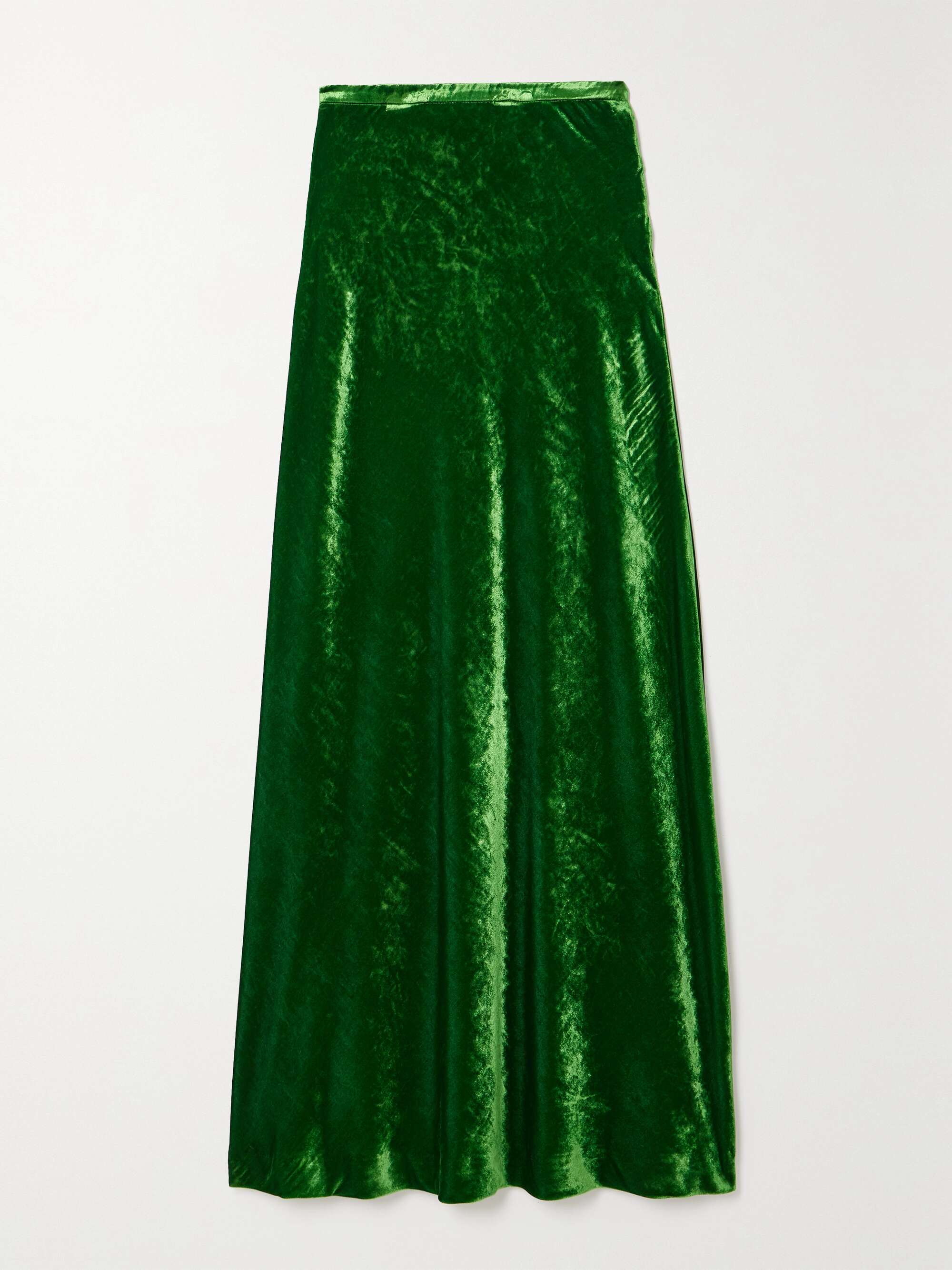 Velvet skirt long discount