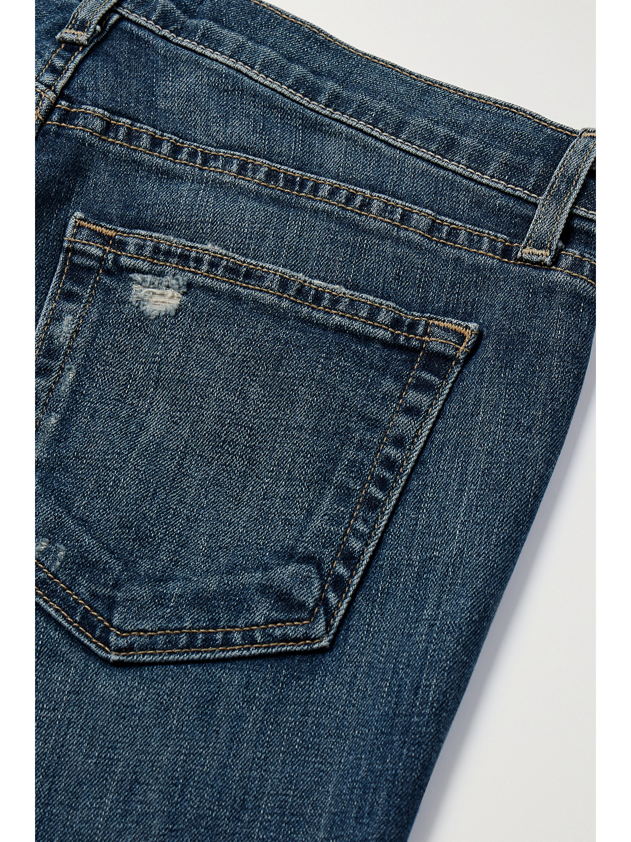 Nili Lotan Celia High-rise Straight-leg Jeans In Blue