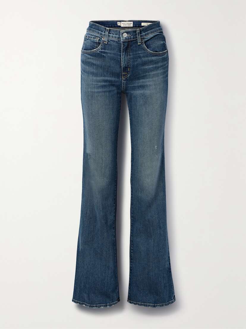 Nili Lotan Celia High-rise Straight-leg Jeans