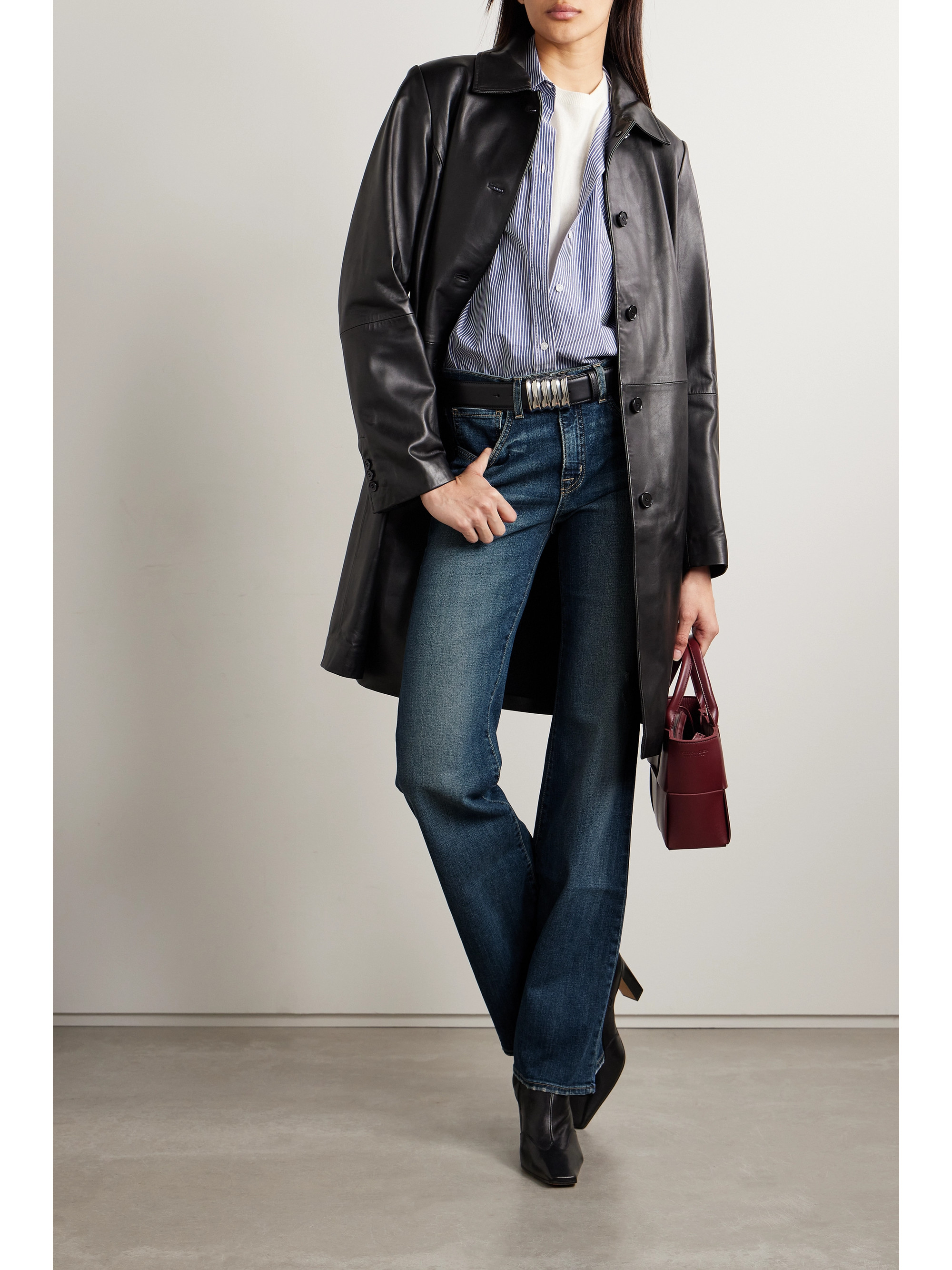 Nili Lotan Celia high-rise straight-leg jeans thumbnail