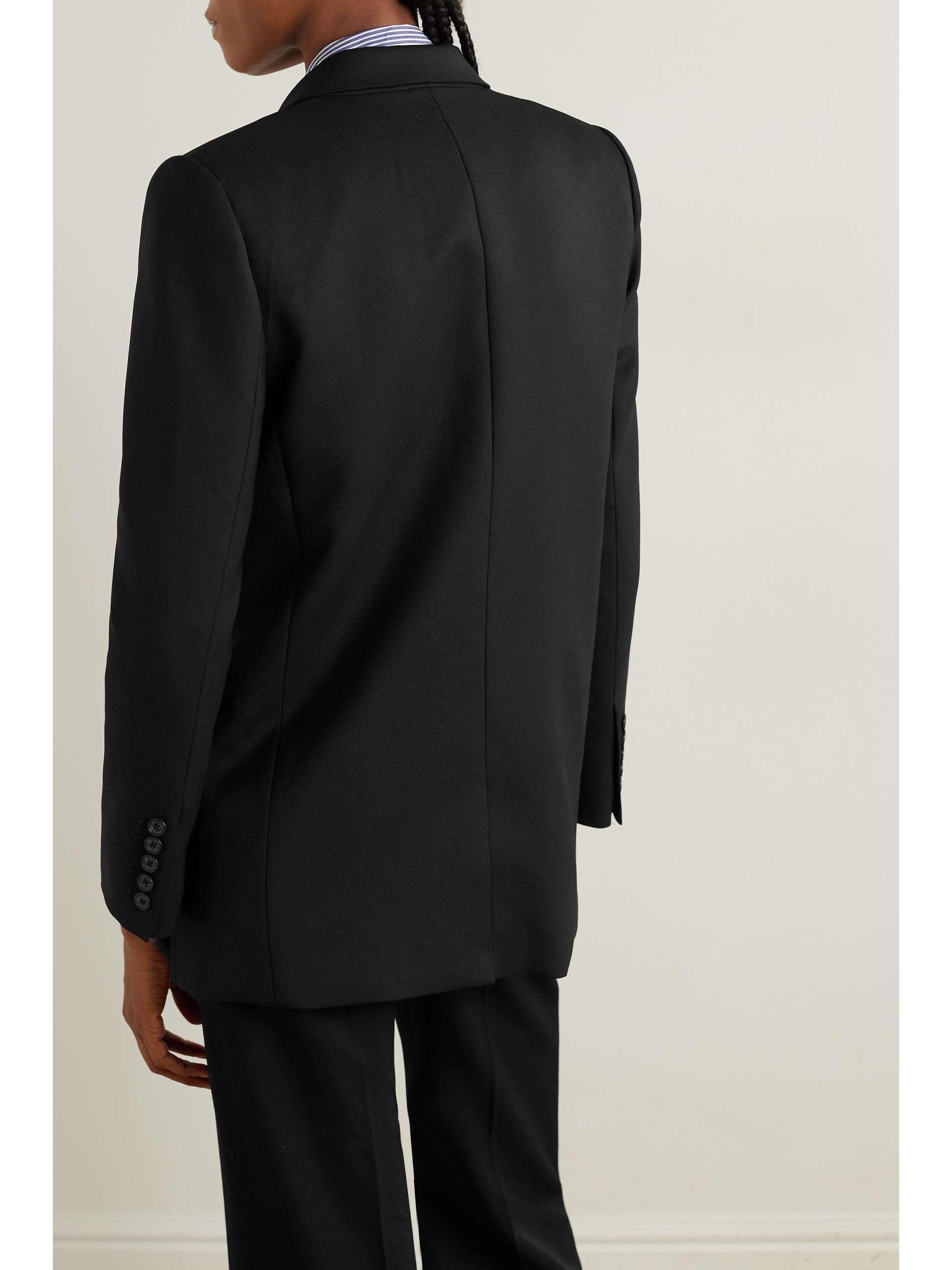 NILI LOTAN Diane wool-blend twill blazer