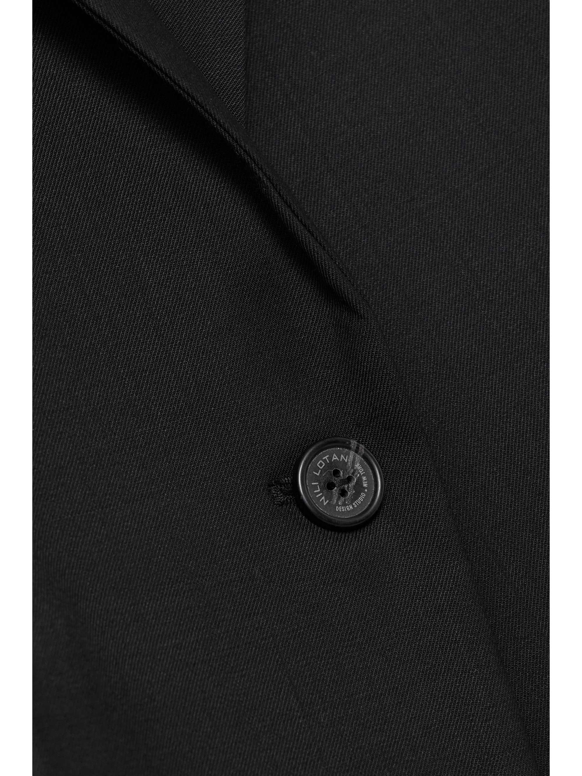 NILI LOTAN Diane wool-blend twill blazer