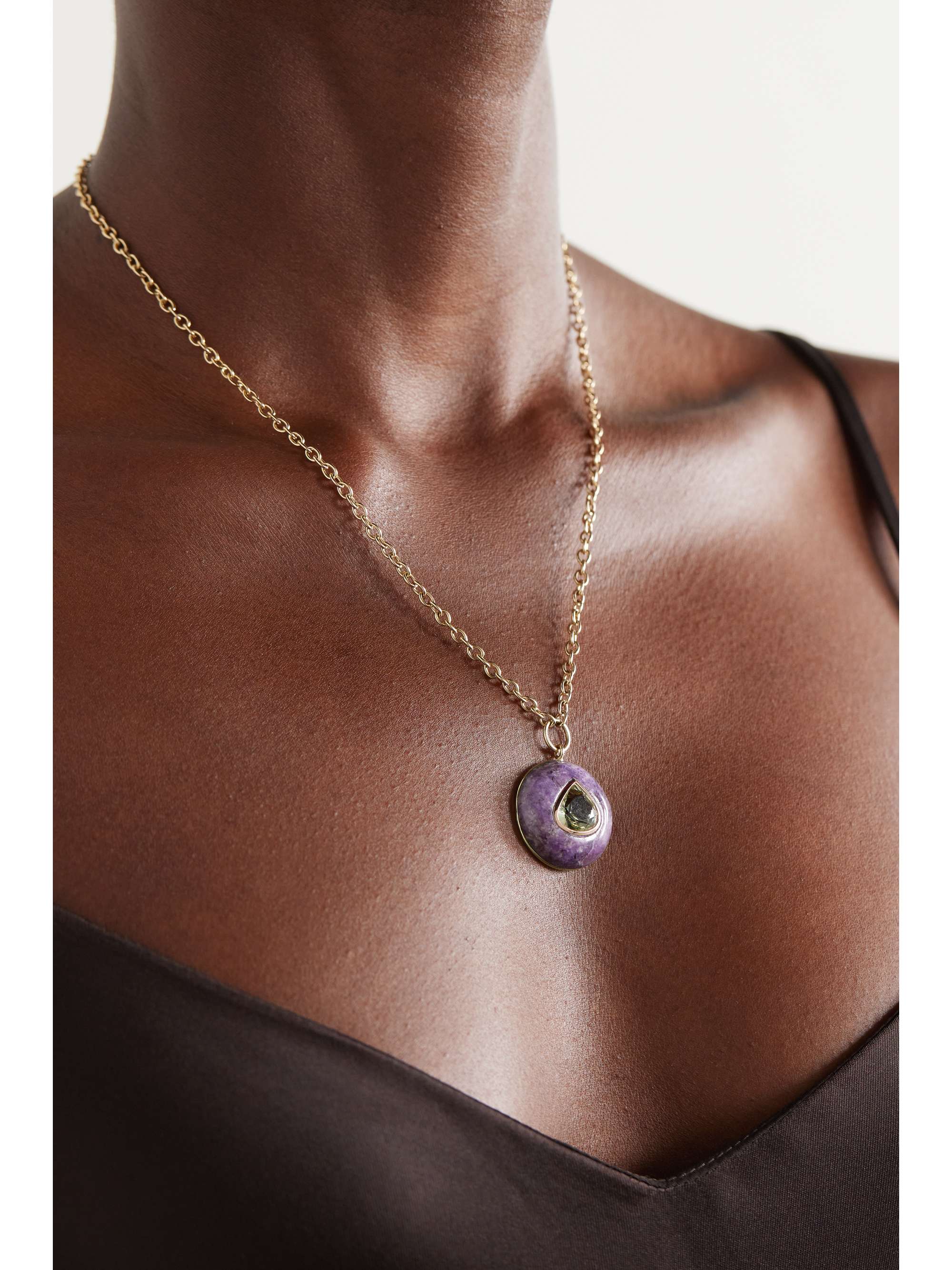 Lepidolite pendant discount