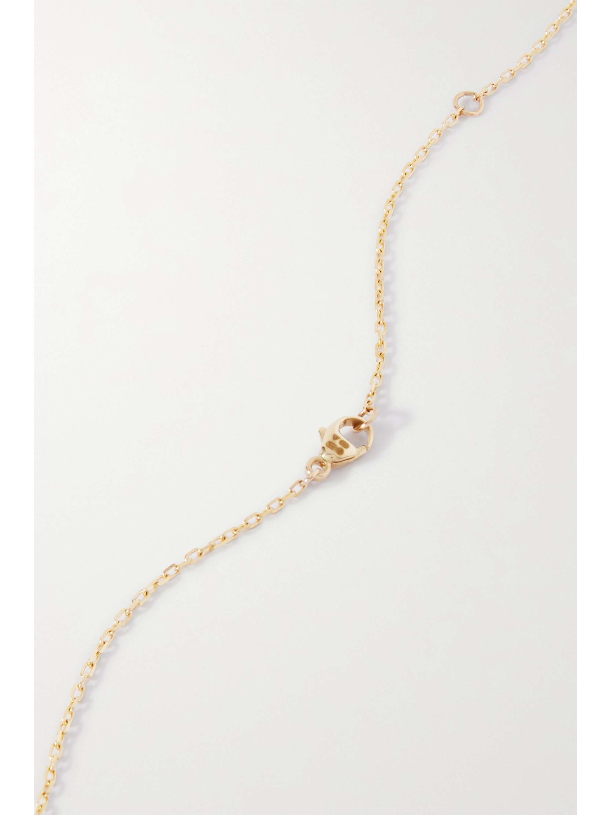 JIA JIA Gold, tourmaline and diamond necklace