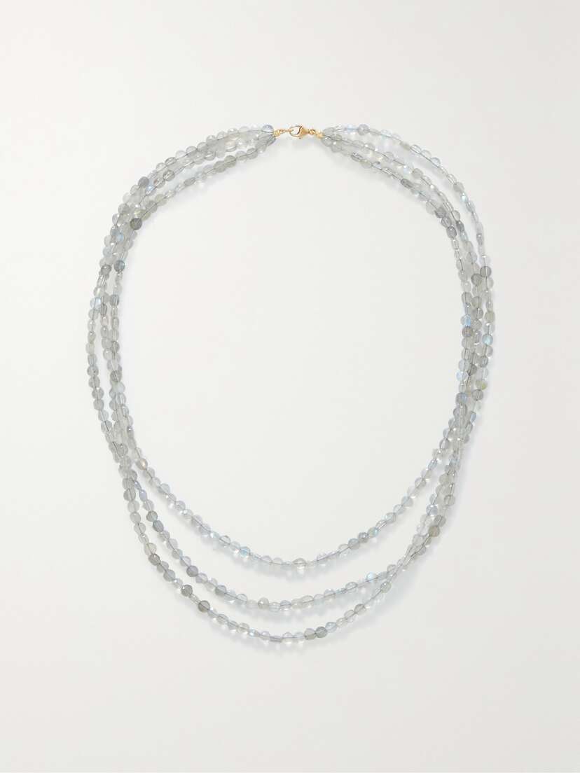 JIA JIA 14-karat Gold Labradorite Necklace