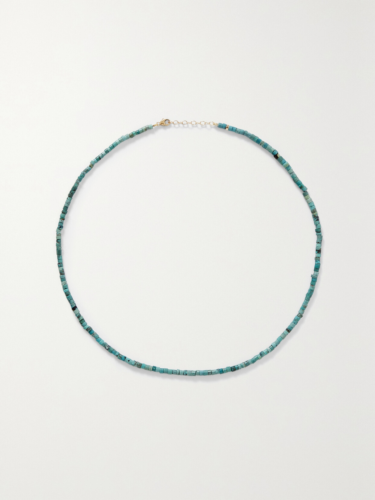 JIA JIA Gold Turquoise Necklace