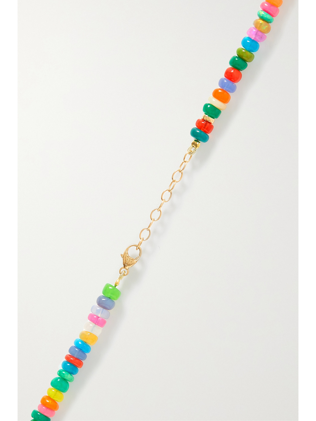 Jia Jia Soleil Gold Opal Necklace In Multi