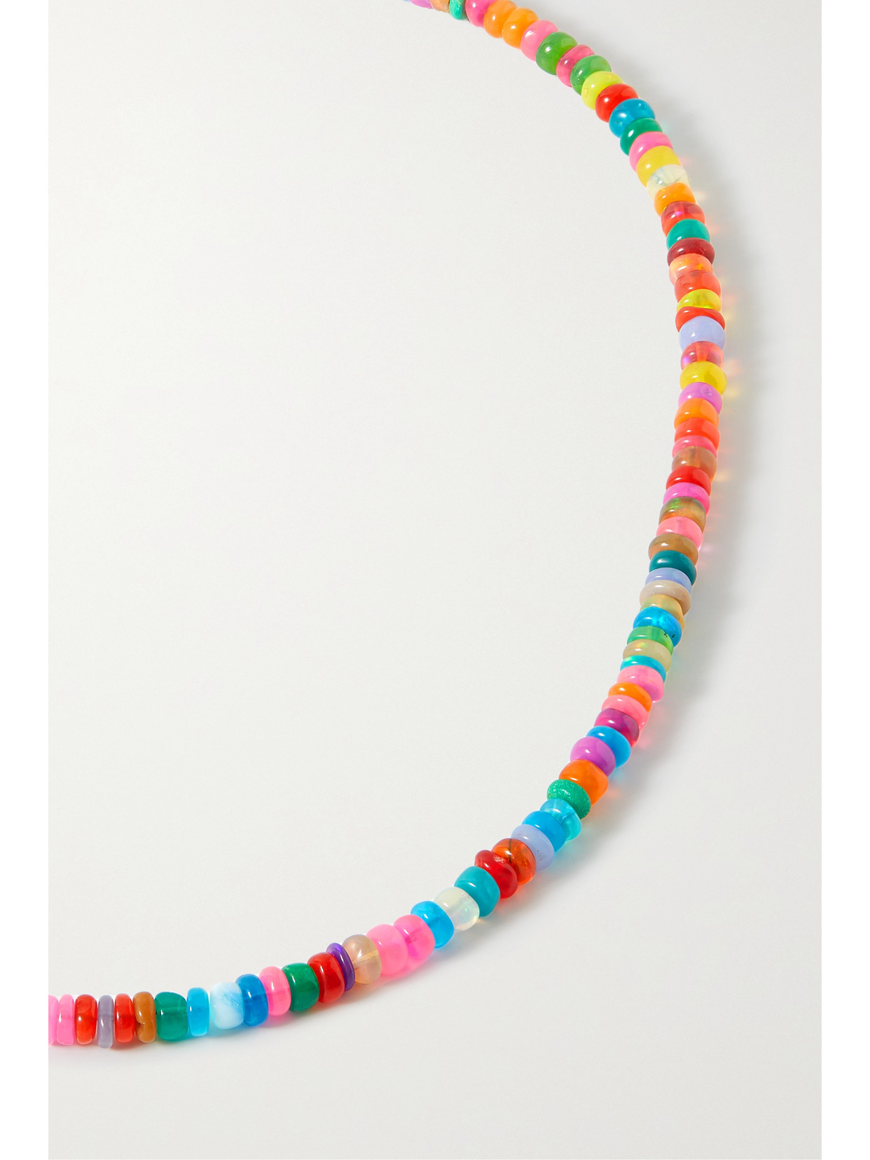 Jia Jia Soleil Gold Opal Necklace In Multi