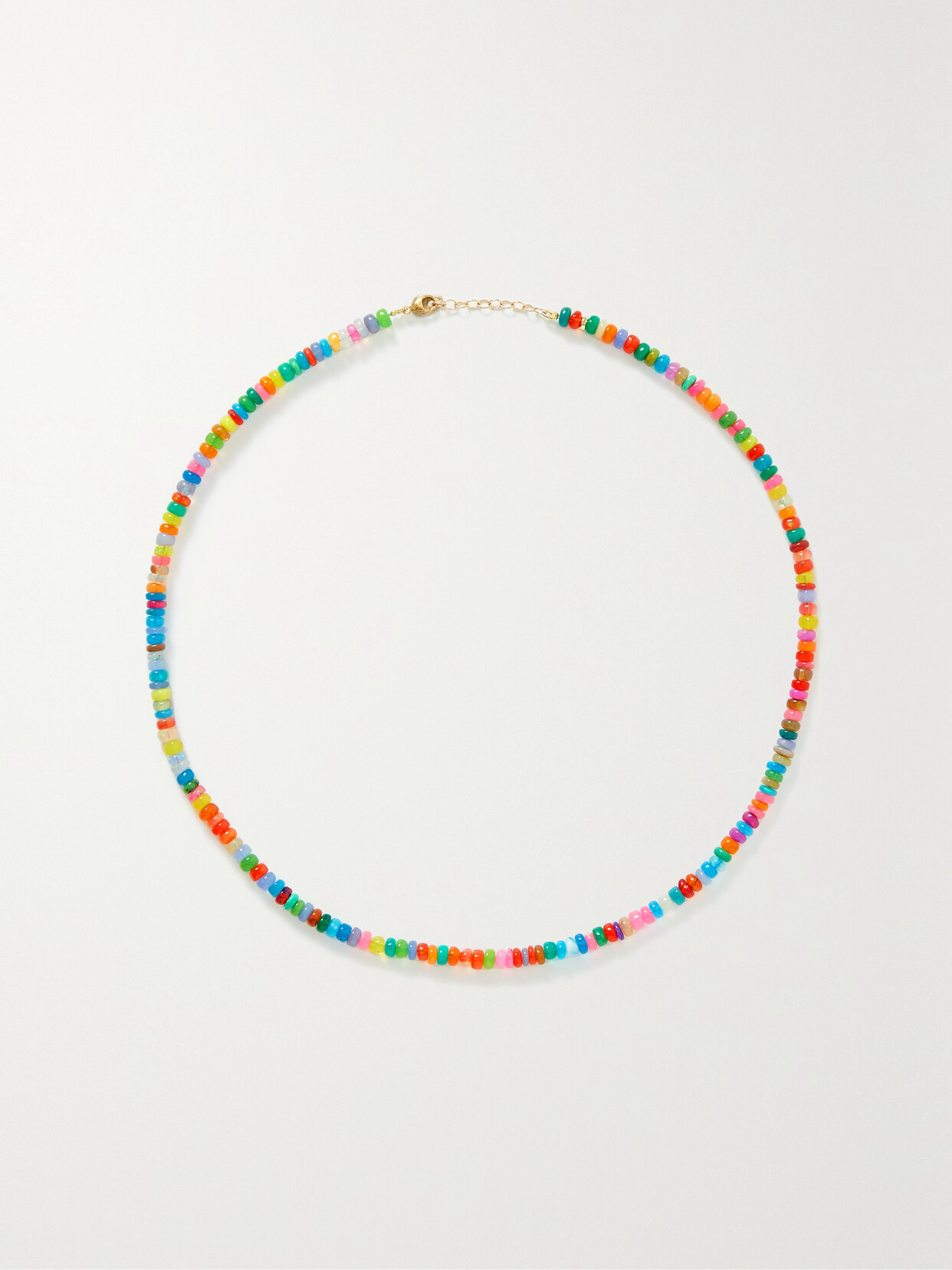 Jia Jia Soleil Gold Opal Necklace In Multi