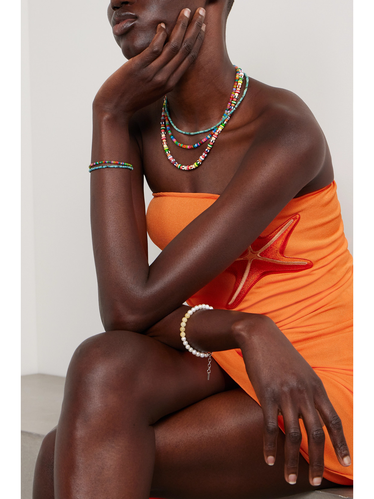 Jia Jia Gold Opal Bracelet In Multi
