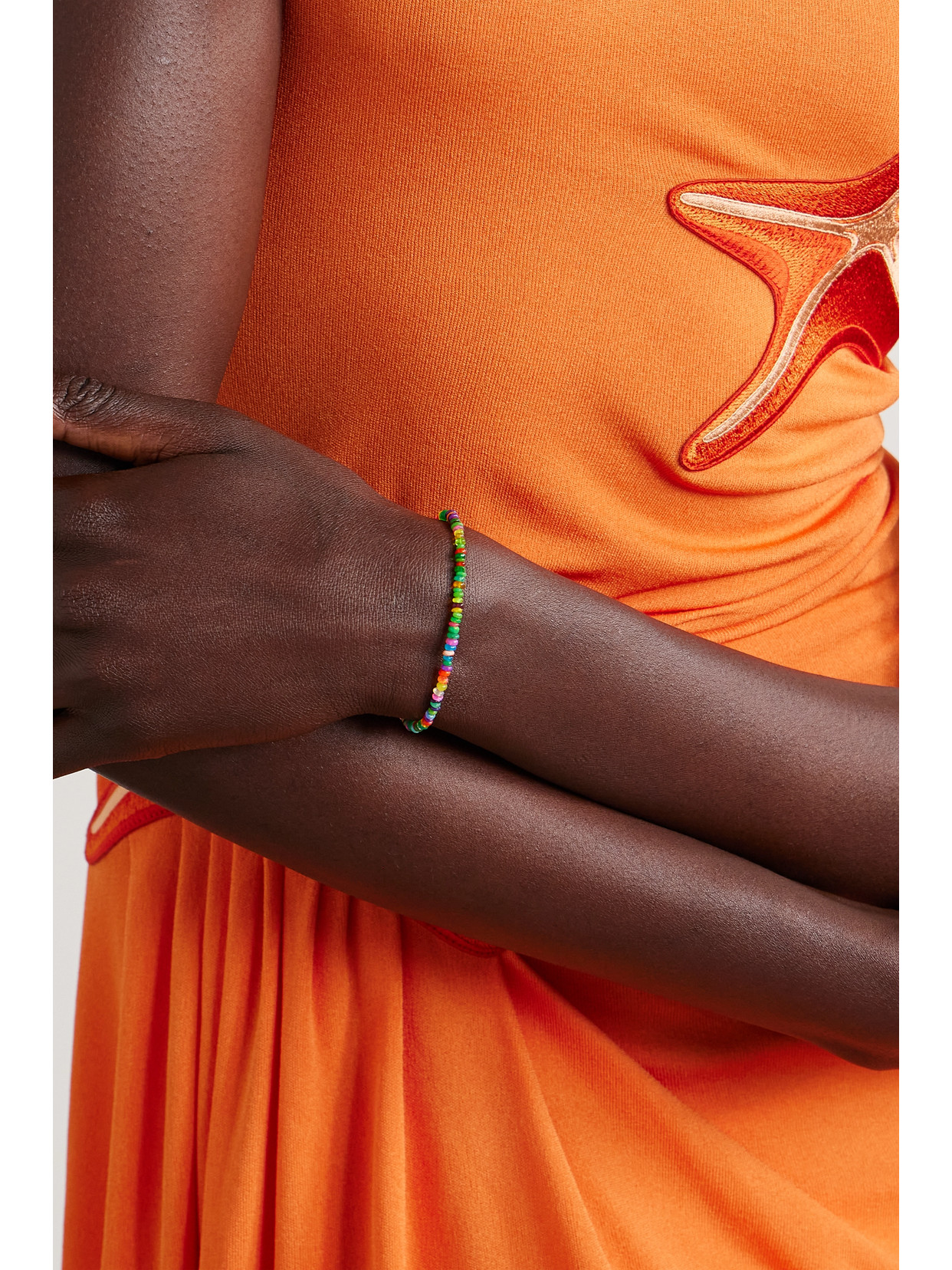 Jia Jia Gold Opal Bracelet In Multi