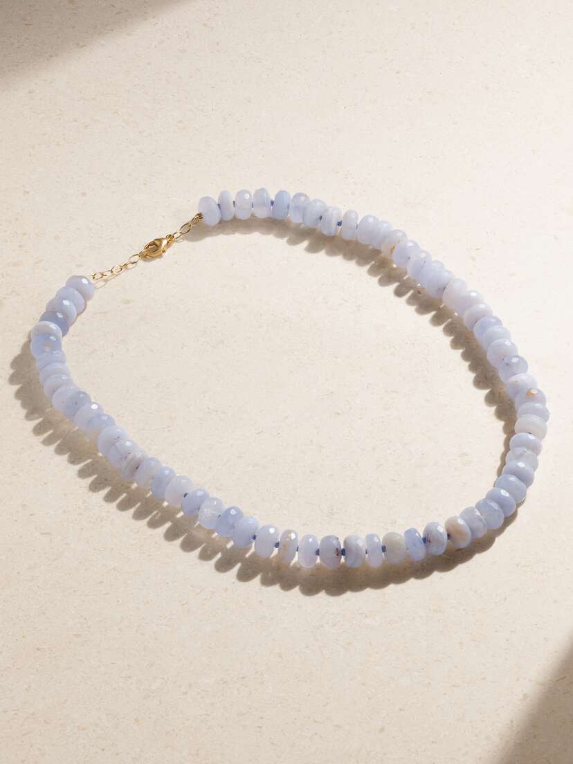 JIA JIA 14-karat Gold Agate Necklace