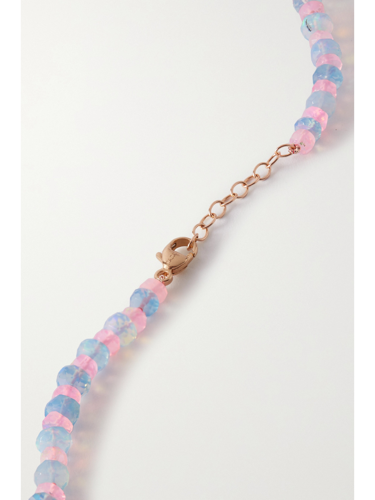 Jia Jia Gold Opal Necklace In Multi