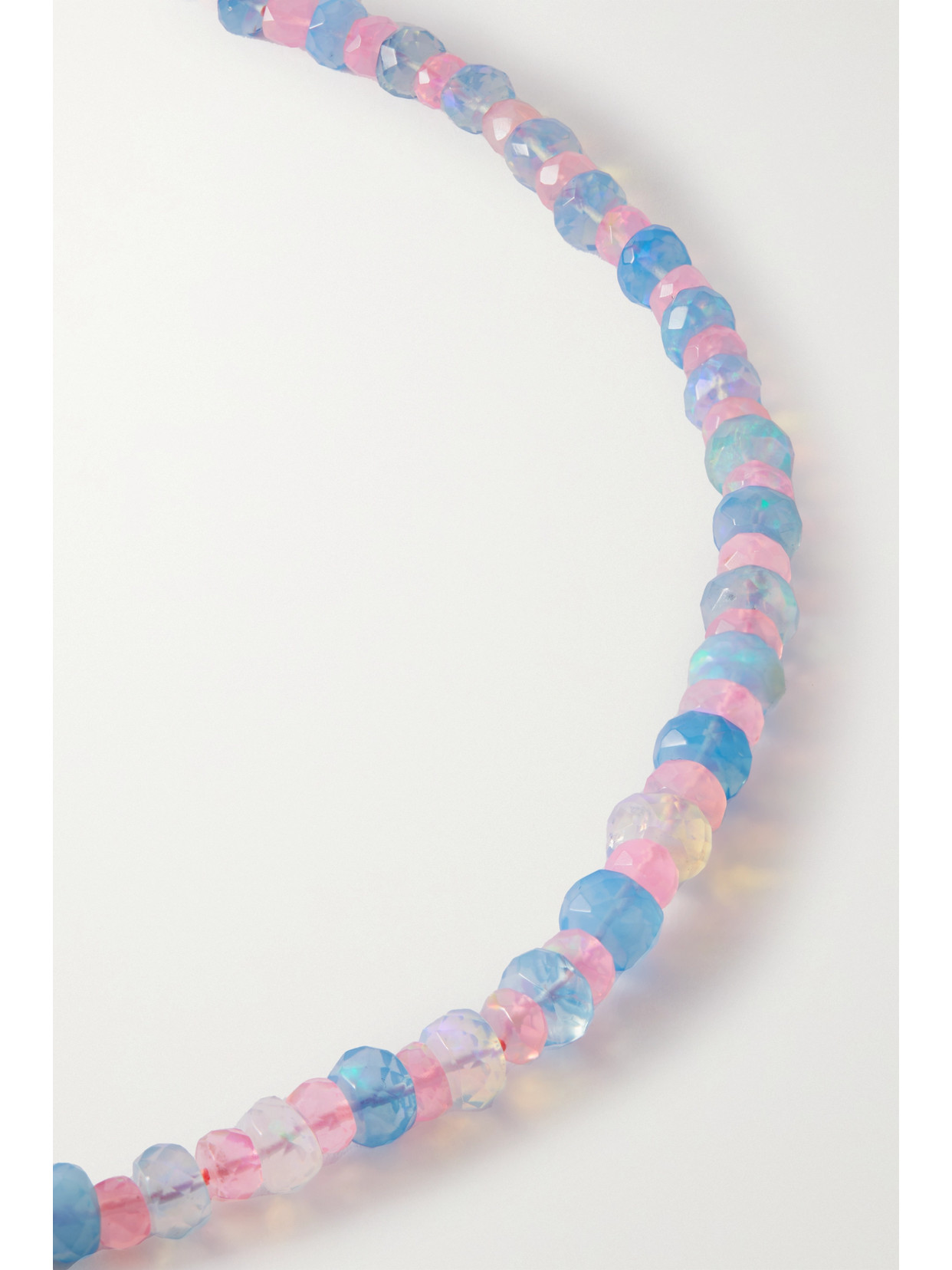 Jia Jia Gold Opal Necklace In Multi
