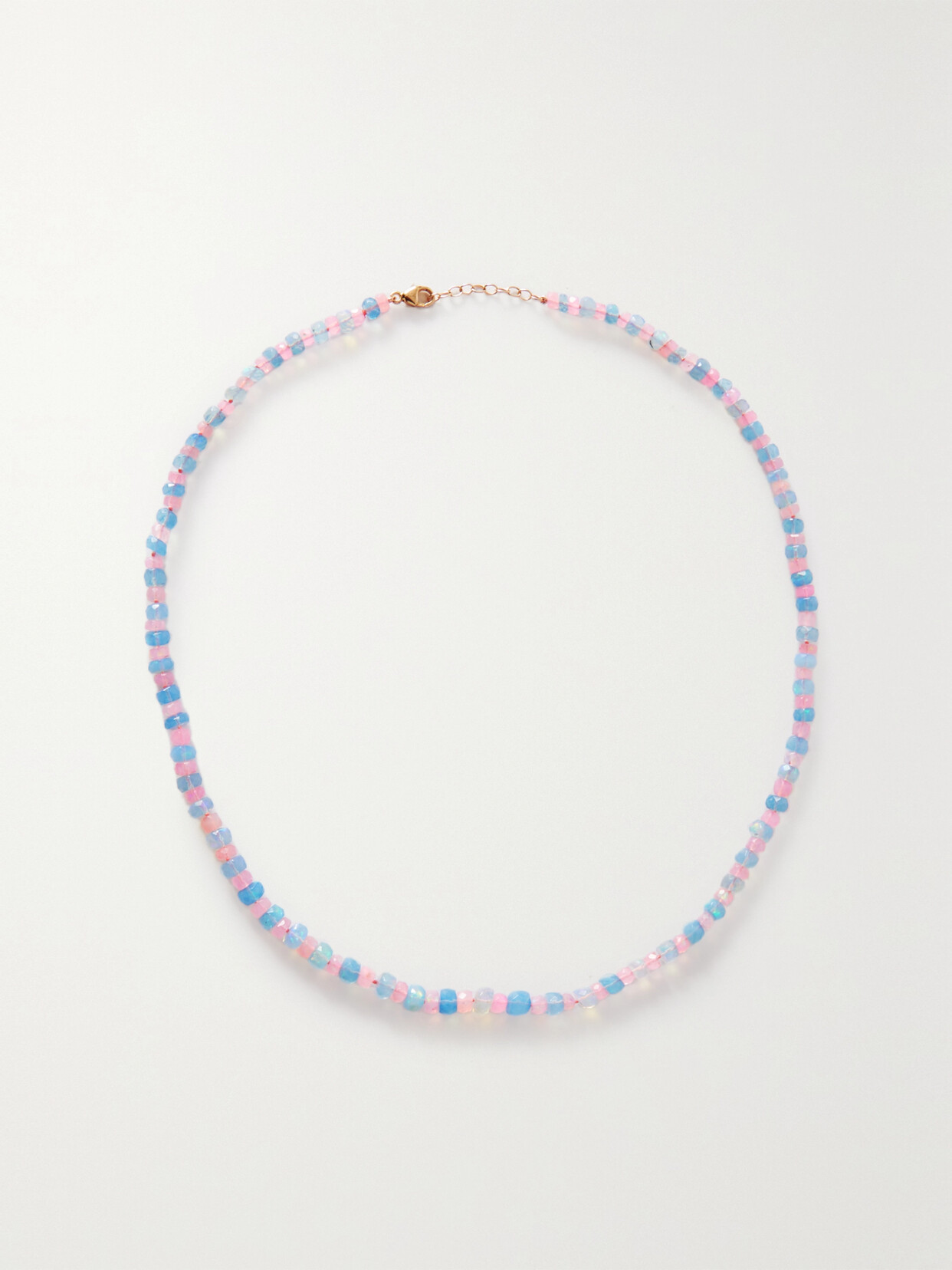 Jia Jia Gold Opal Necklace In Multi