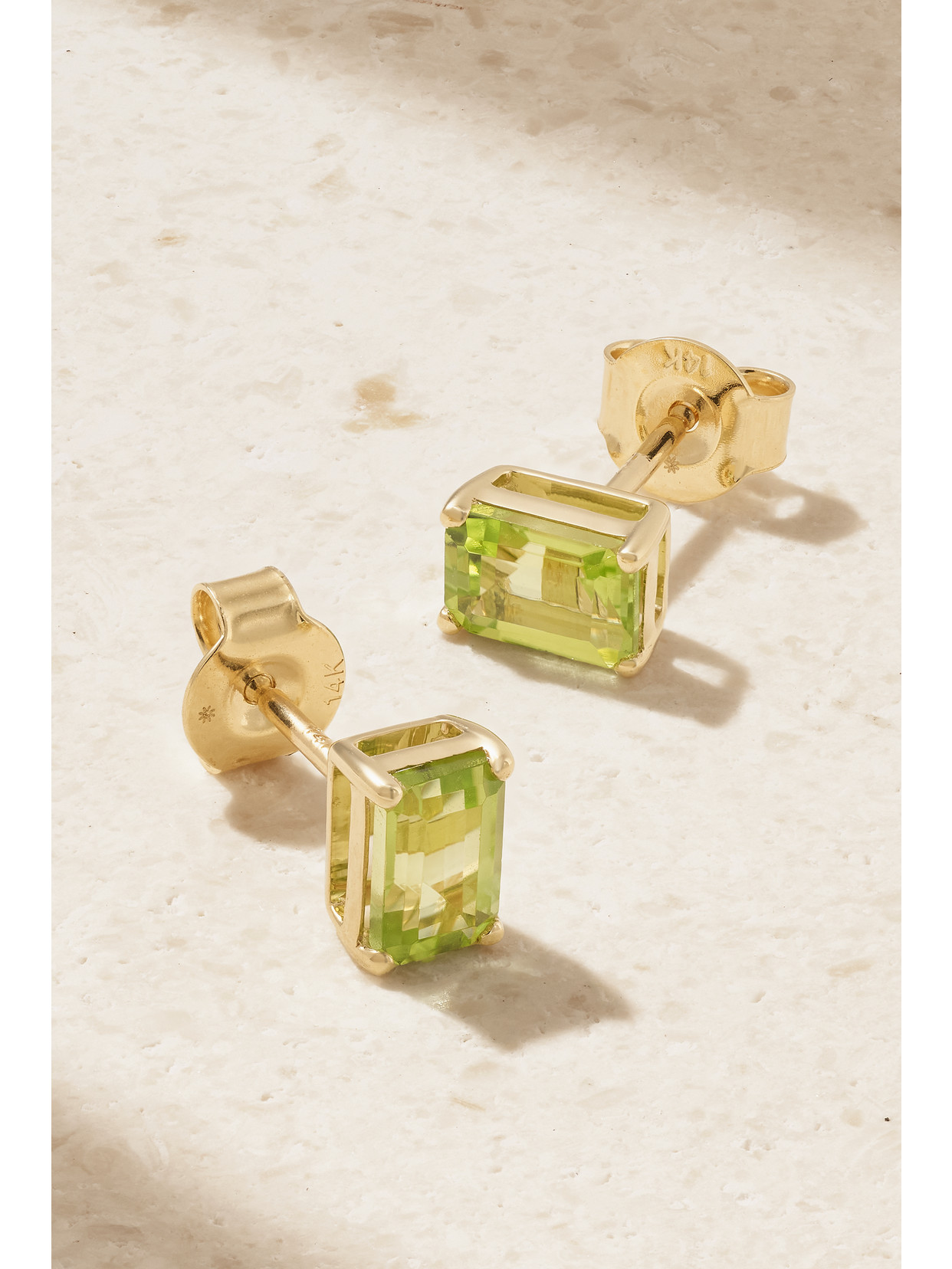 Shop Jia Jia Birthstone 14-karat Gold Multi-stone Earrings