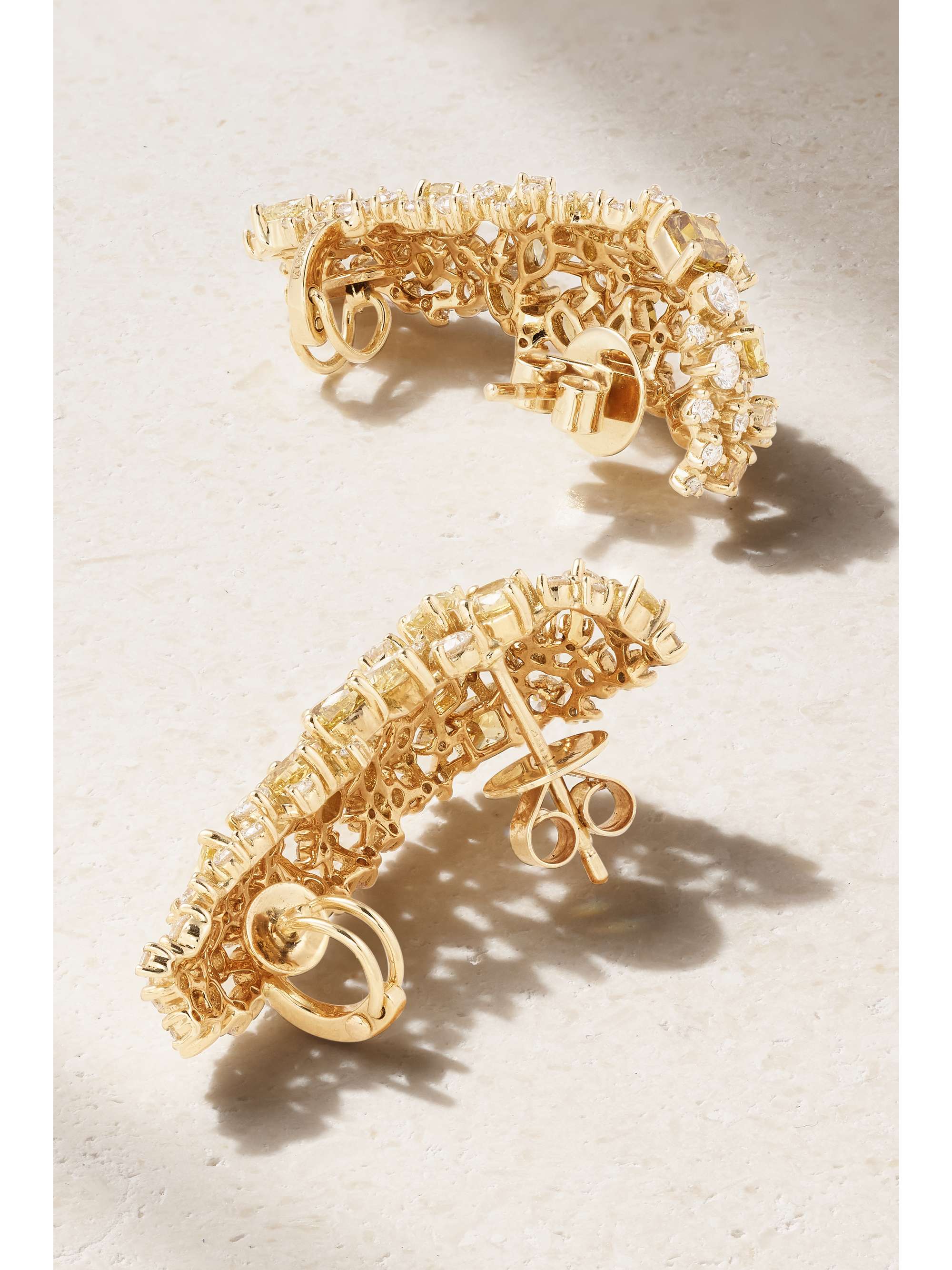 Pure By Nat Anais Chain Earrings 45931 - Gold