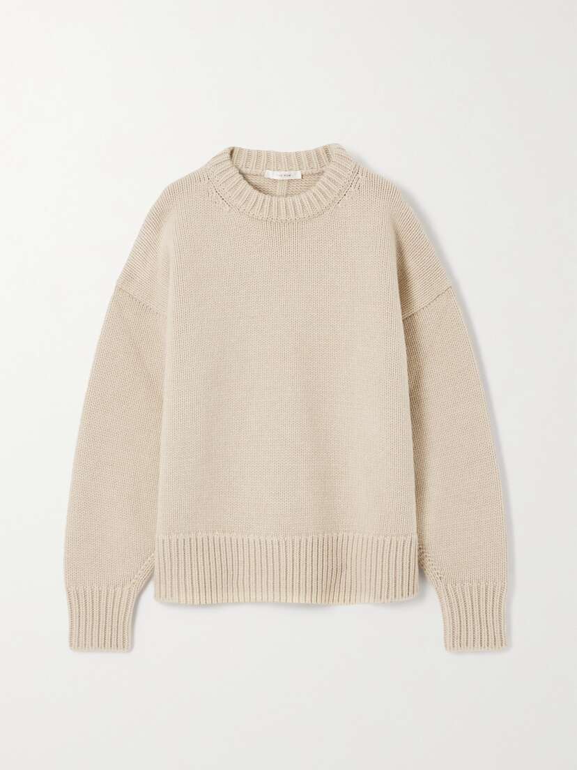 The Row Ophelia Oversized Wool And Cashmere Sweater