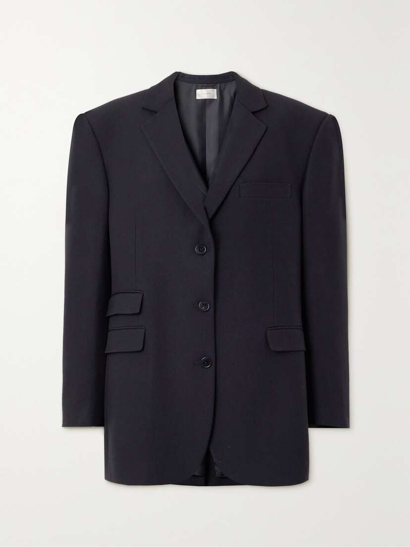 The Row Ule Oversized Woven Blazer