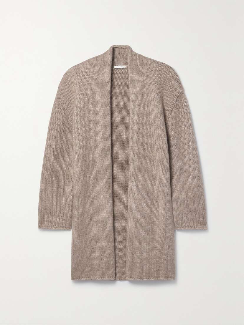 The Row Ernesto Alpaca And Silk-blend Cardigan - x small