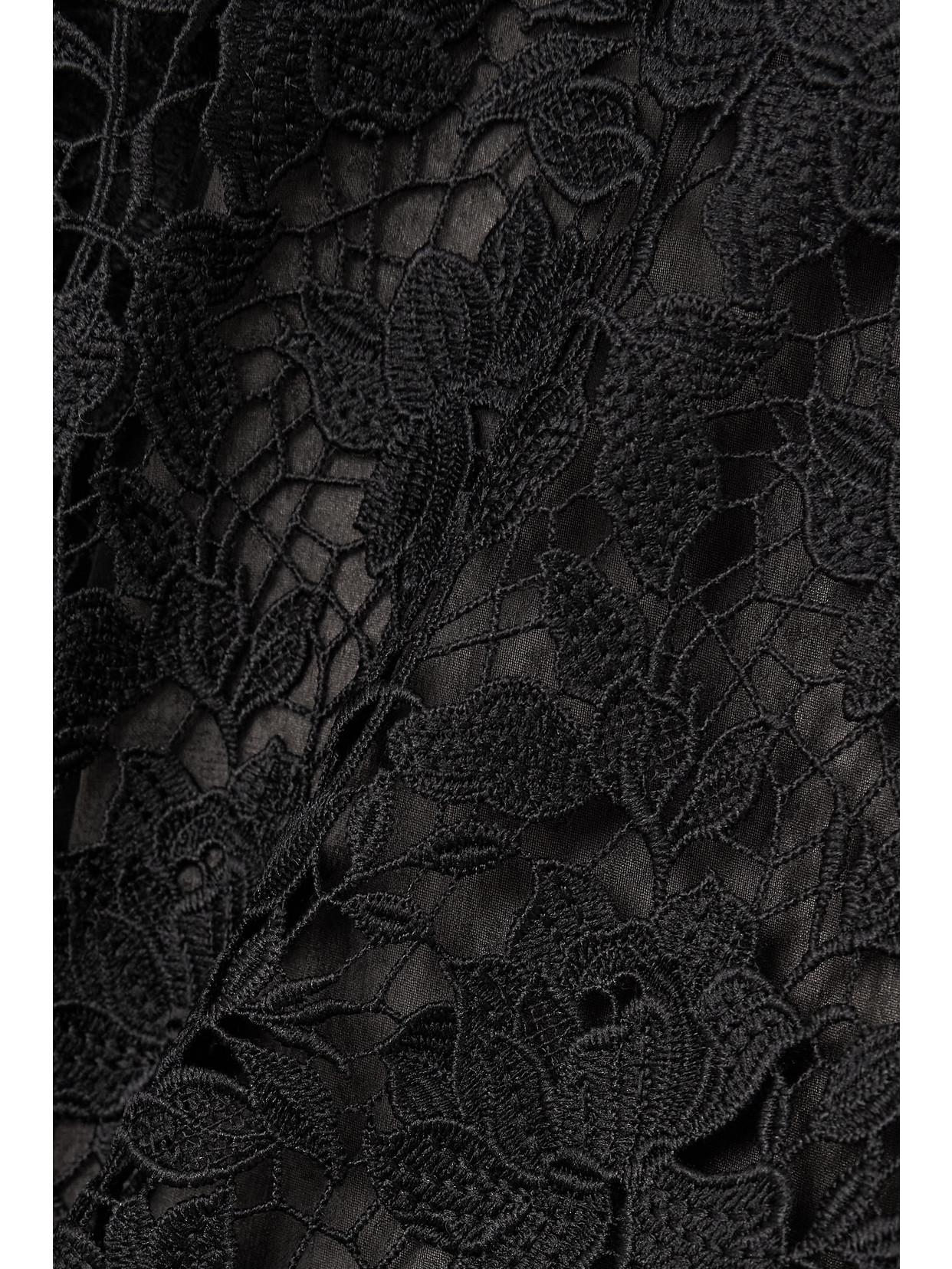 The Row Pascal Draped Silk-crepe Maxi Dress In Black