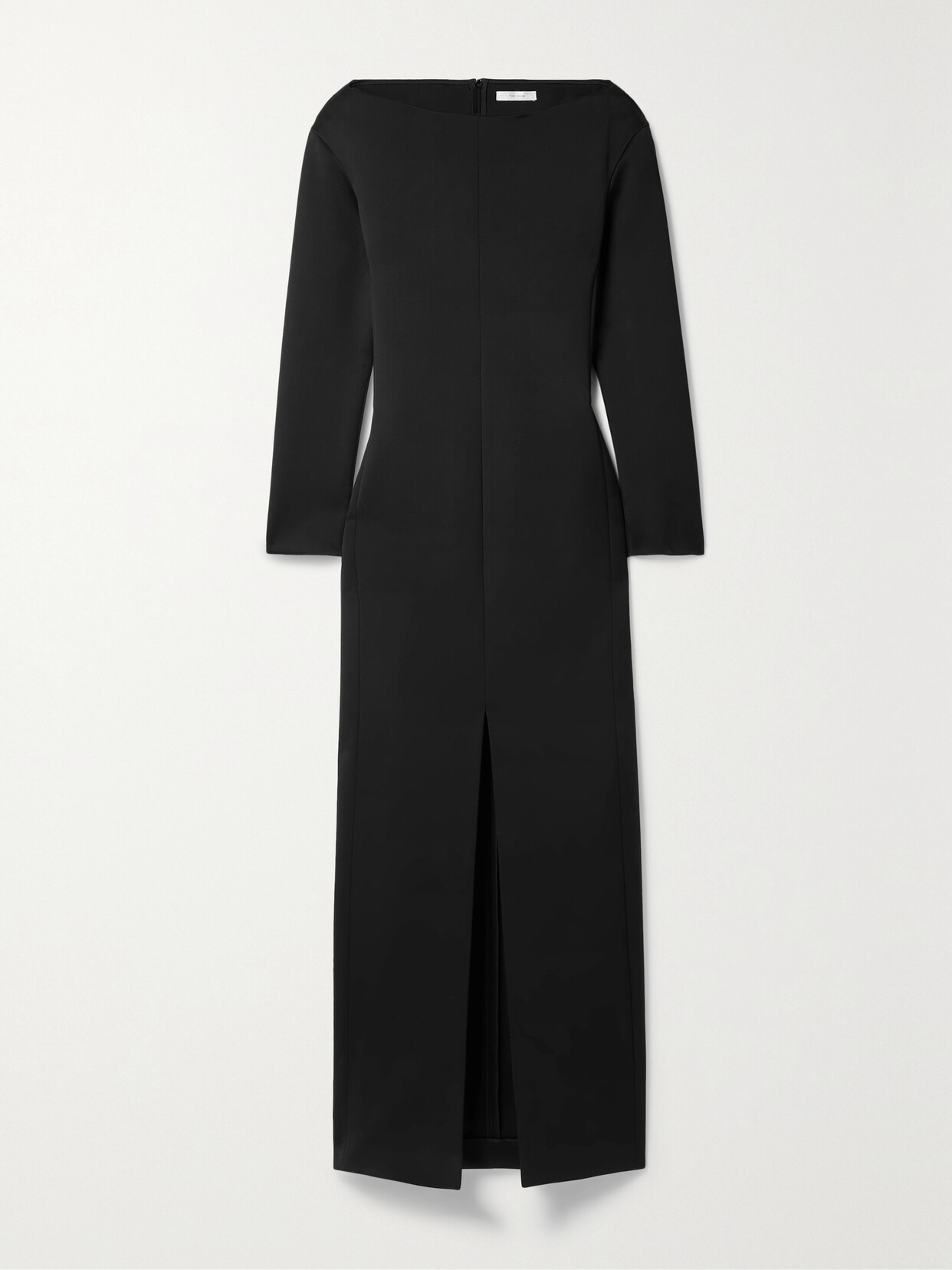 Shop The Row Reysha Wool Maxi Dress In Black