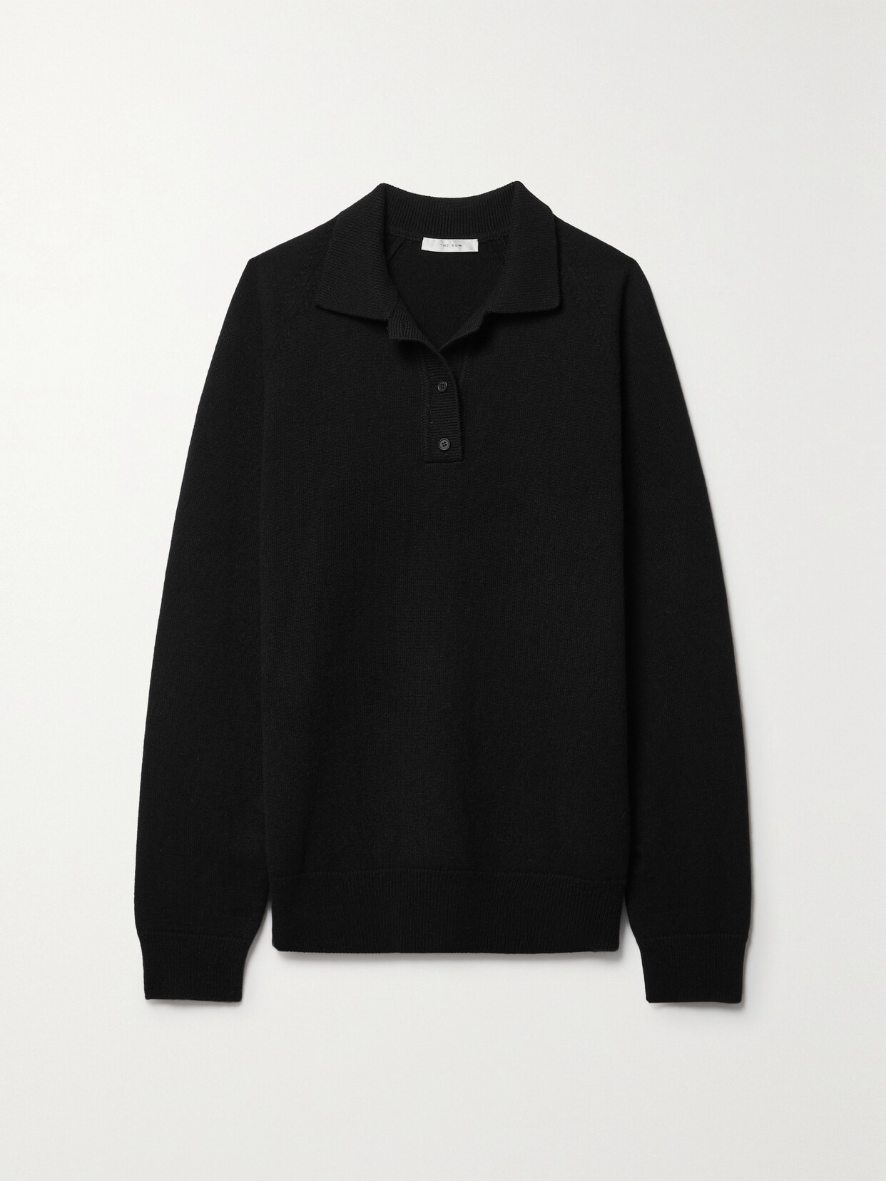 The Row - Eli Cashmere Sweater - Black