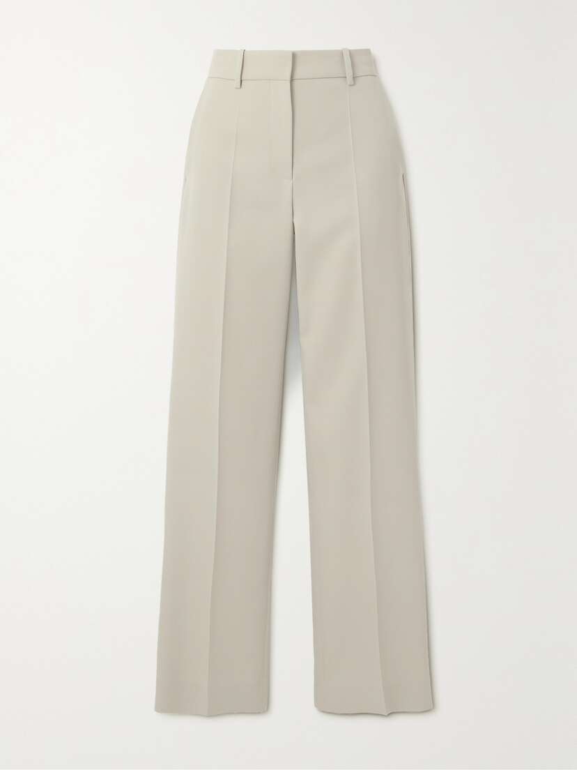 The Row Bremy Wool Straight-leg Pants