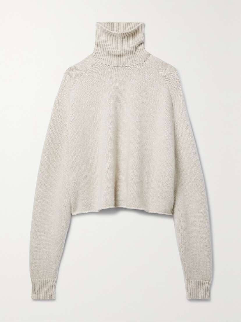 The Row Ehud Cashmere Turtleneck Sweater - x large