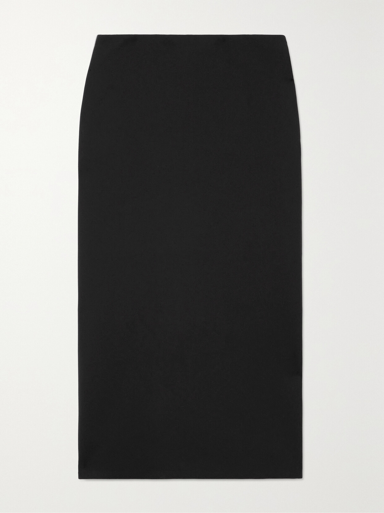 Shop The Row Alumo Scuba Midi Skirt In Black