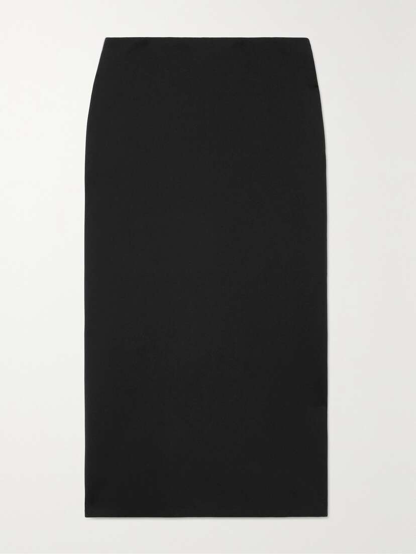 The Row Alumo Scuba Midi Skirt - x large