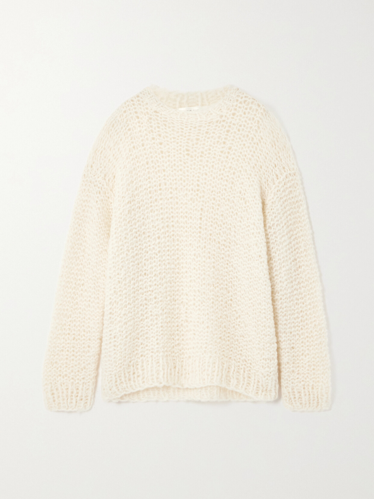 The Row - Eryna Alpaca And Silk-blend Sweater - White