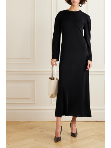 The Row Evins knitted midi dress
