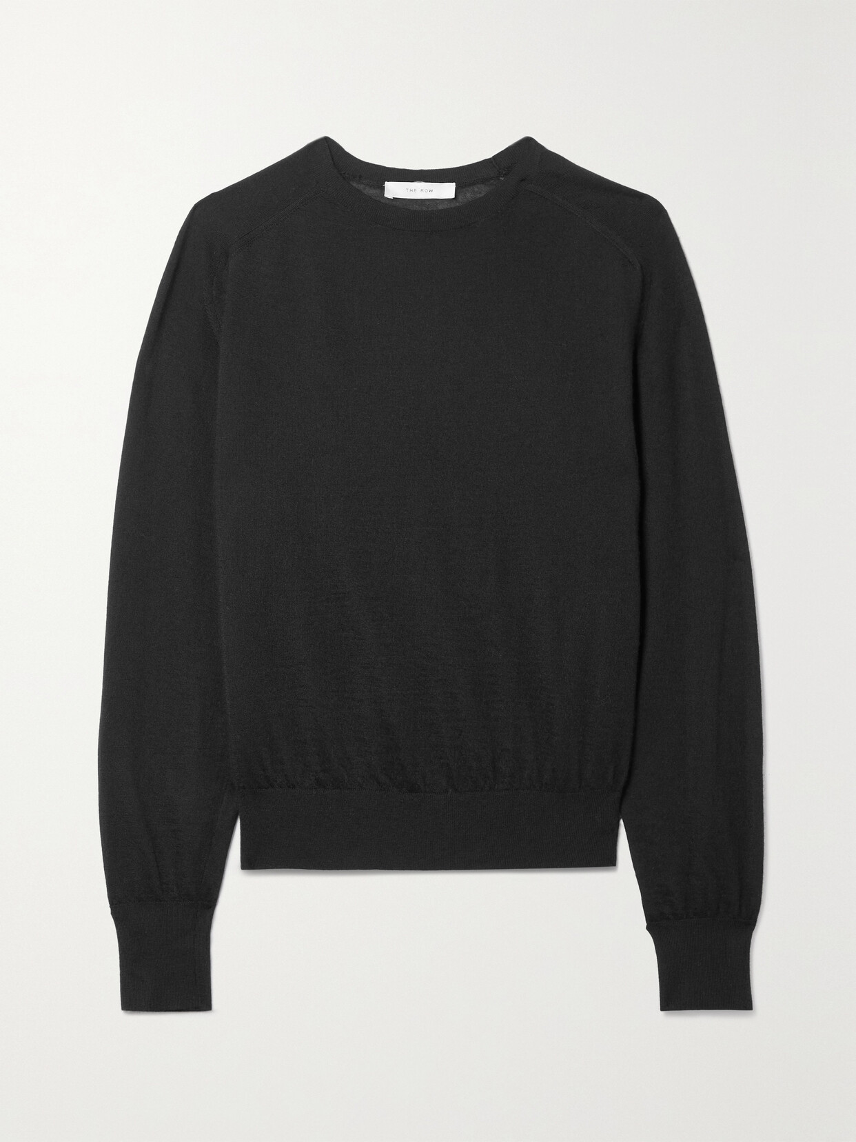 The Row Elmira Cashmere Jumper In Black