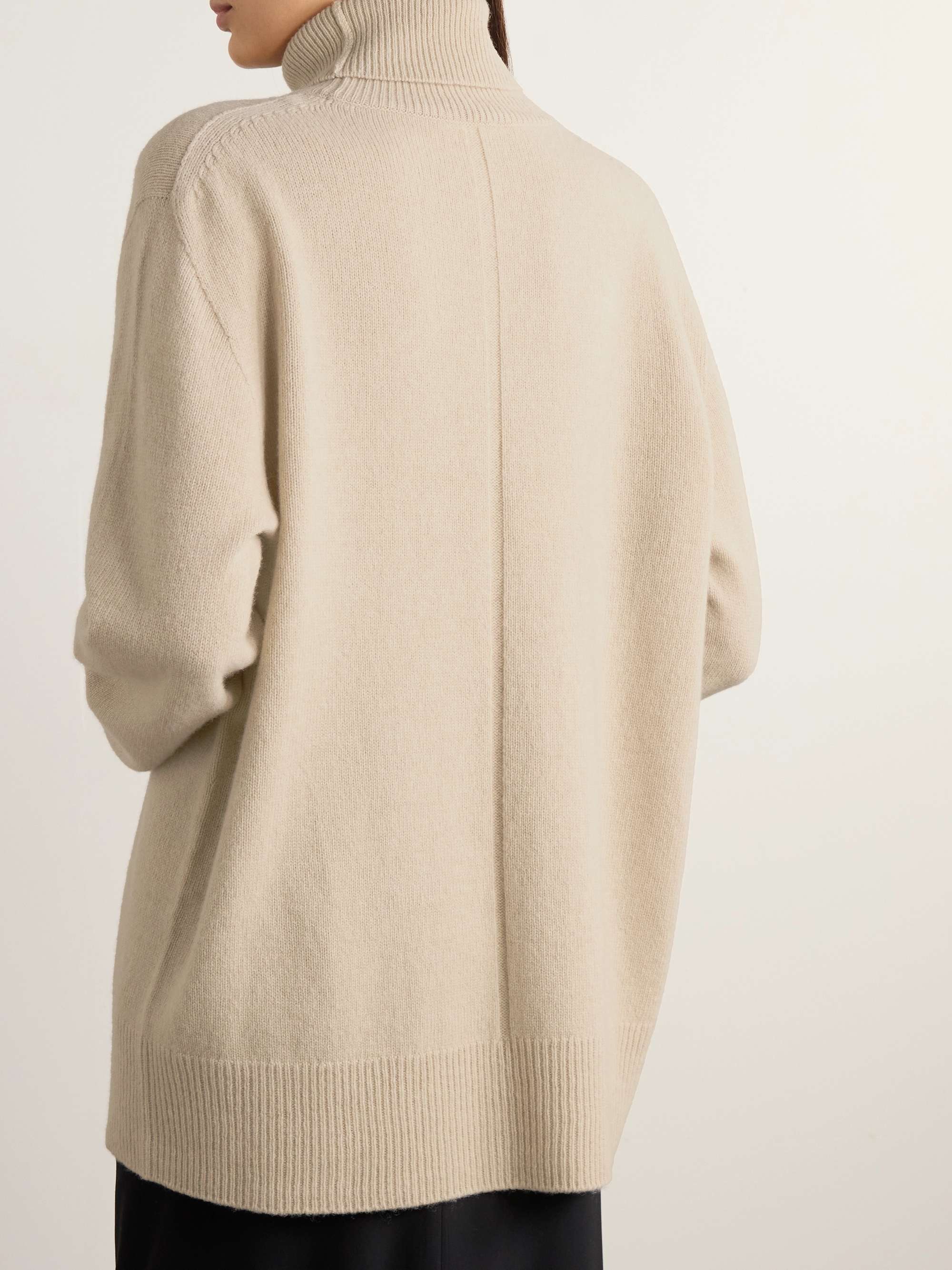 THE ROW Stepny wool and cashmere-blend turtleneck sweater