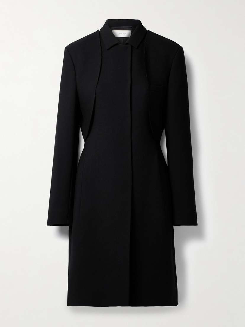 The Row Holmes Layered Wool Coat