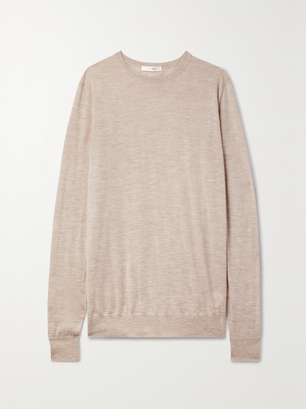 The Row Exeter Cashmere Sweater In Neutrals