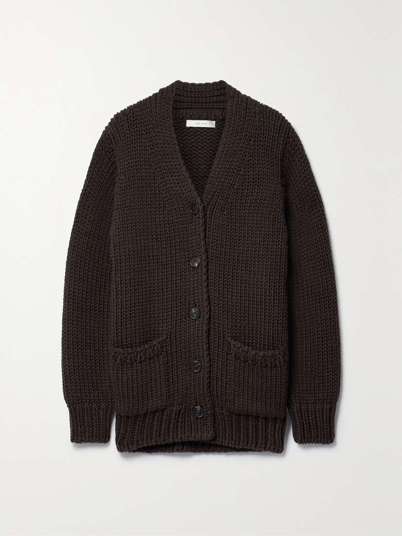 The Row Evesham Merino Wool Cardigan