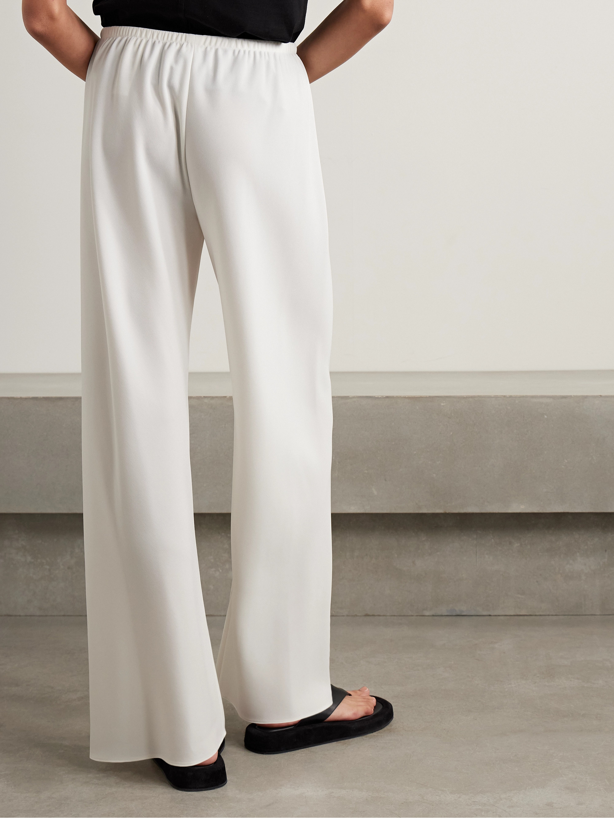 The Row Gala jersey wide-leg pants