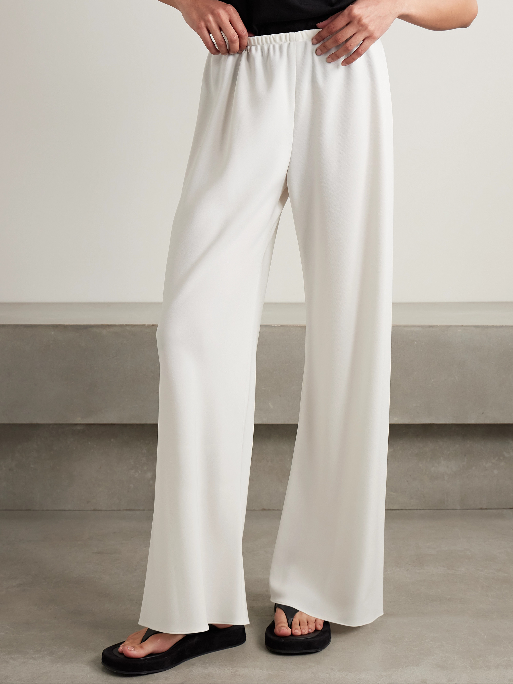 The Row Gala jersey wide-leg pants