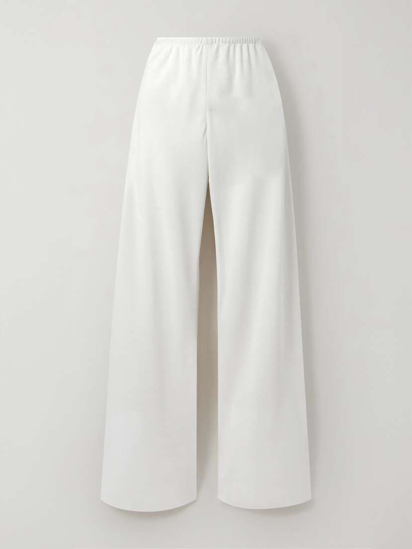 The Row Gala Crepe Wide-leg Pants