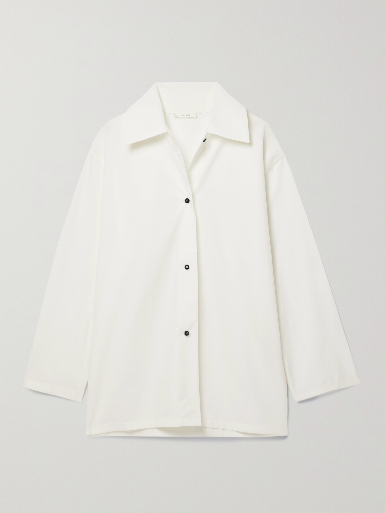 The Row - Rigel Cotton-poplin Shirt - White