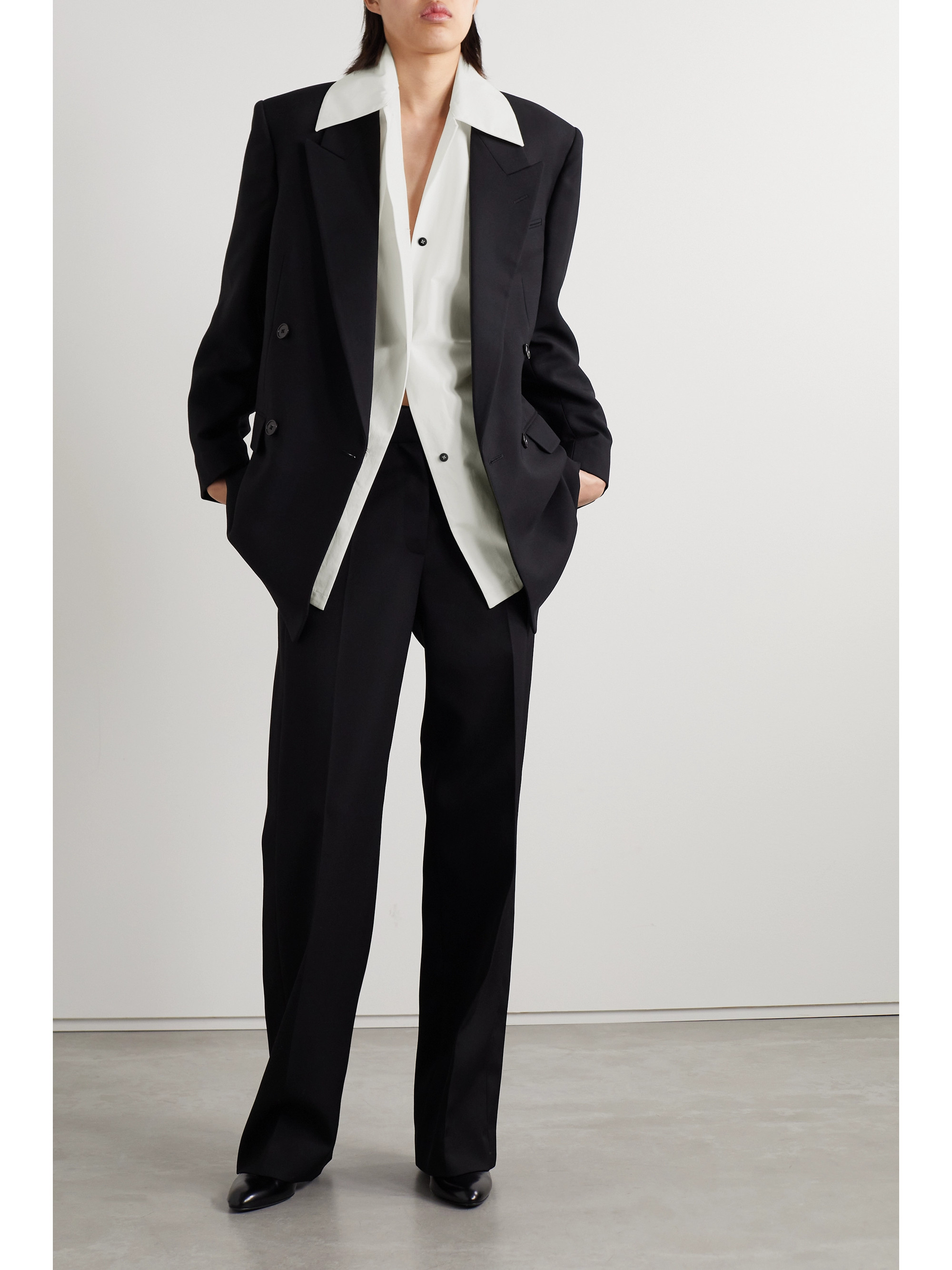 The Row Rigel cotton-poplin shirt thumbnail