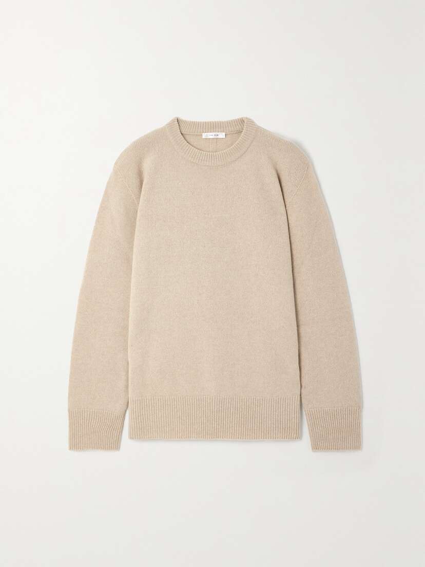 The Row Essentials Sibem Wool And Cashmere-blend Sweater