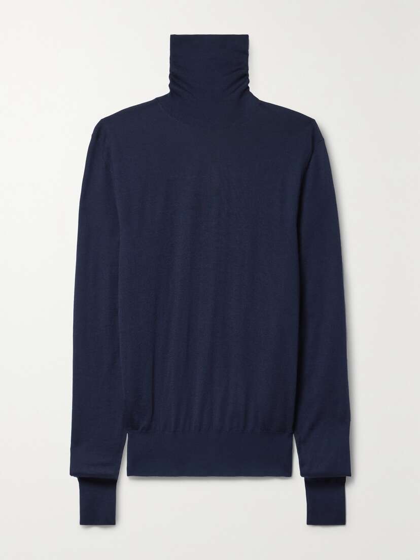 The Row Eva Cashmere Turtleneck Sweater