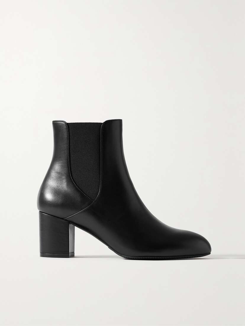 Stuart Weitzman Yuliana Leather Chelsea Boots