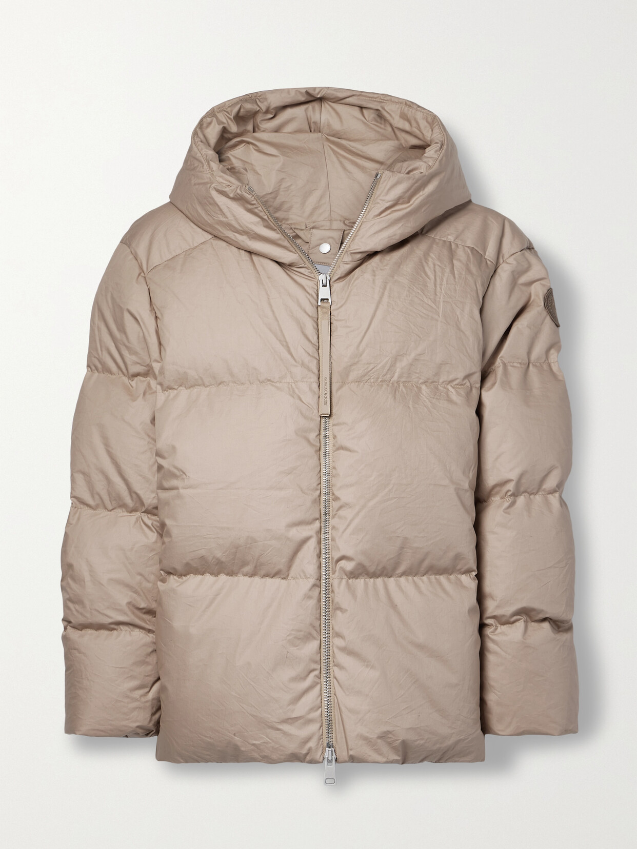 CANADA GOOSE GARNET QUILTED COTTON-SHELL DOWN JACKET