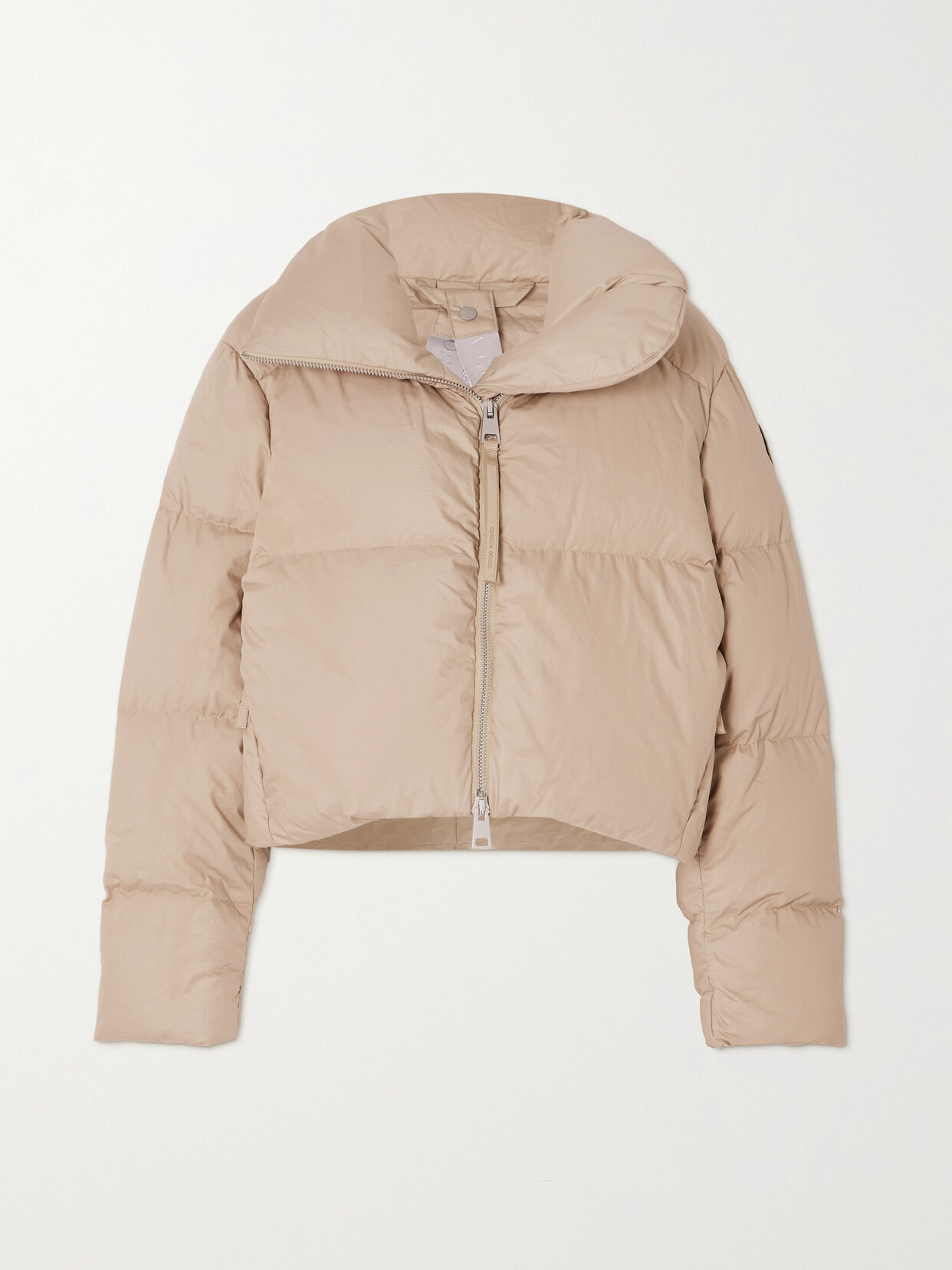 Canada Goose - Garnet Quilted Cotton-shell Cropped Down Jacket - Brown